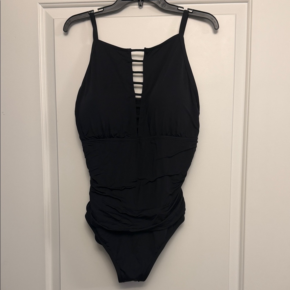 Jantzen Black One Piece Swimsuit